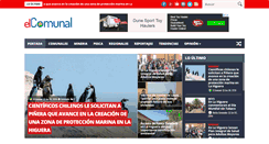 Desktop Screenshot of elcomunal.cl